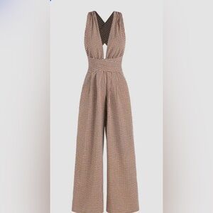 Cider Gingham Jumpsuit